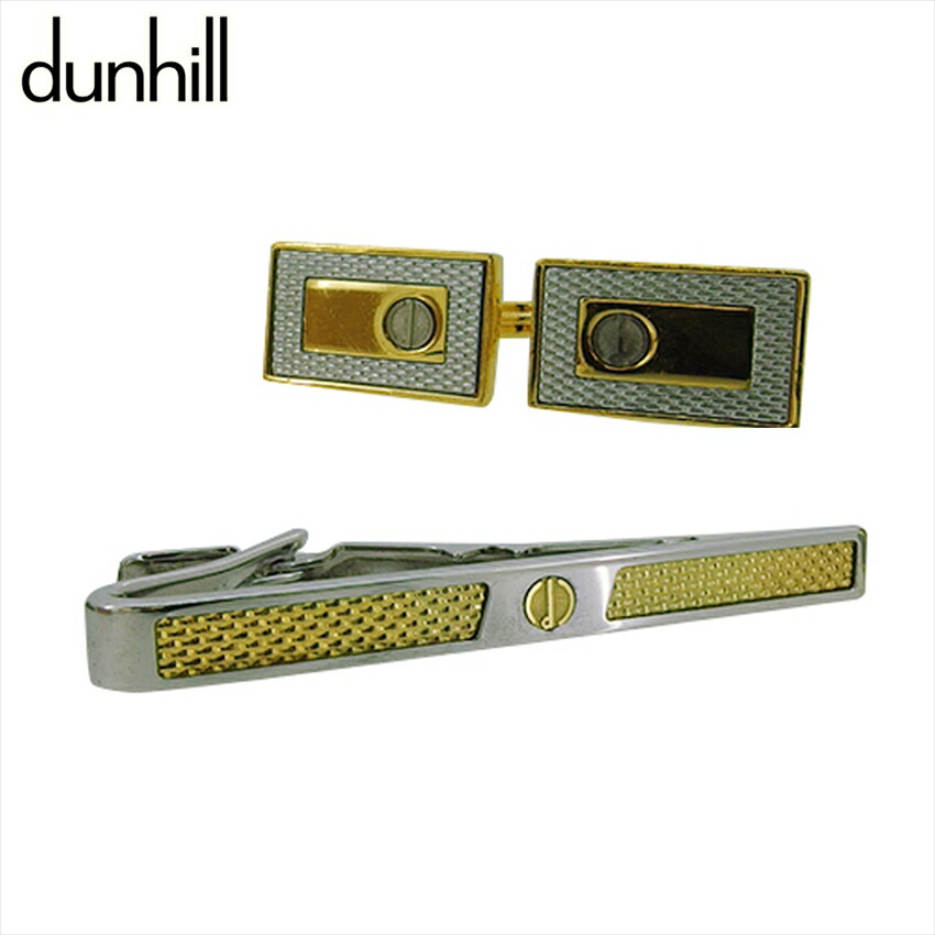 【雨季得SALE★21％OFF引き換え証】ダン吸血鬼 Dunhill 折り返し 2個条仕掛ける d目じるし スウィヴル式 ワニロ式 しろがね色 ゴールド レディース 中古 ブランド名 御機嫌ブランド名 ヴィンテージ