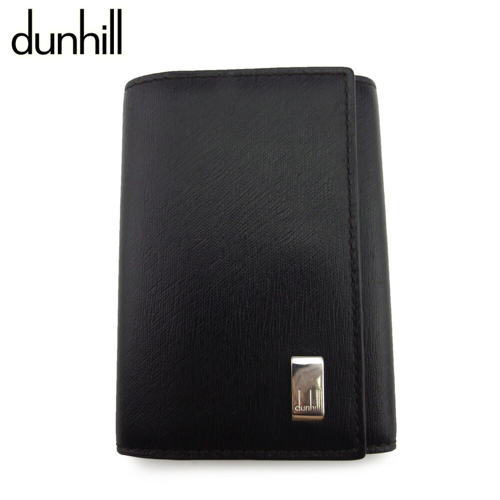 【Fashion Special Fair★29％OFFクーポン】ダンヒル Dunhill キーケース サイドカー ブラウン シルバー レディース 中古 ブランド ハイブランド ヴィンテージ
