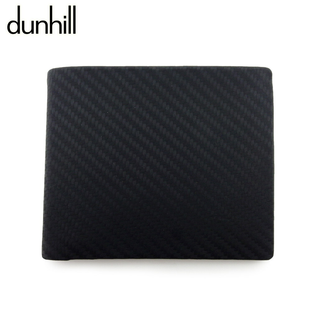 【新生活応援★29％OFFクーポン】ダンヒル Dunhill 札入れ シャーシ ブラック レディース 中古 ブランド ハイブランド ヴィンテージ