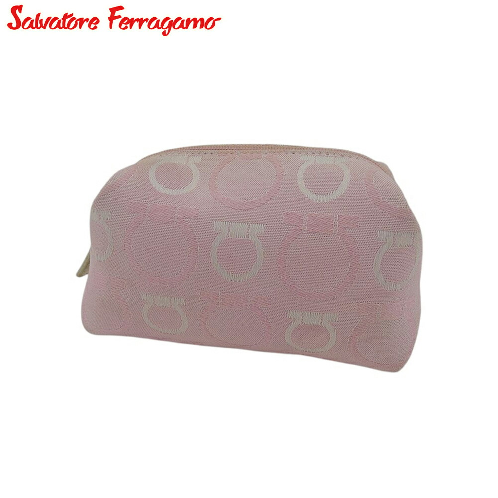 【美品】Salvatore Ferragamo フェラガモ キャメル ポーチ 楽天市場】化粧ポーチ（ブランドフェラガモ）（レディースバッグ