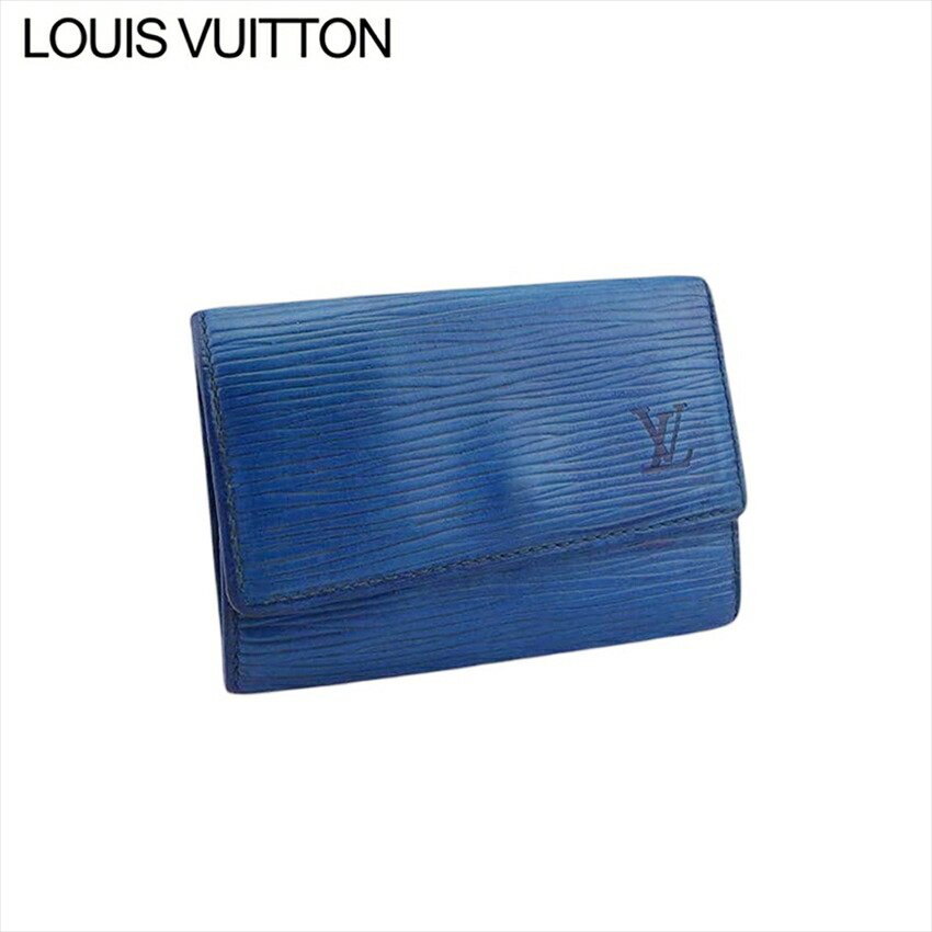 【お買い物マラソン★30%OFFクーポン】ルイ・ヴィトン LOUIS VUITTON キーケース エピ ミュルティクレ6 トレドブルー レディース 中古 ブランド ハイブランド ヴィンテージ|ブランドデポ