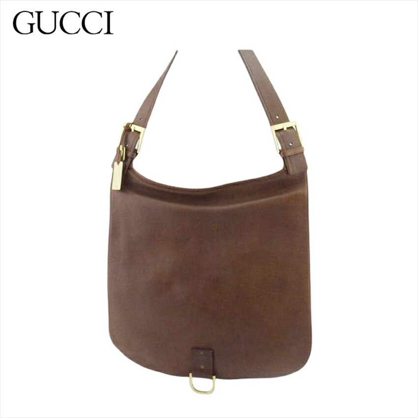 【お買い物マラソン★30％OFFクーポン】グッチ GUCCI ショルダーバッグ ブラウン レディース 中古 ブランド ハイブランド ヴィンテージ