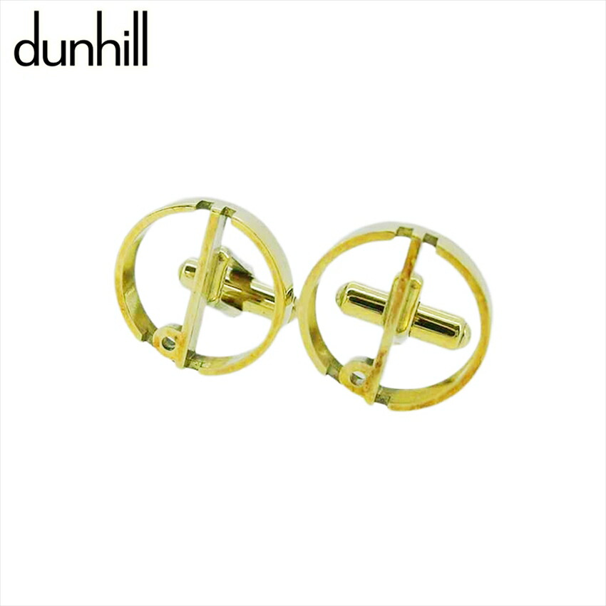 【百貨店SALE★最大限度50％OFF】ダン吸血鬼 Dunhill 折り返し d見澄ます スウィヴル式 ゴールド レディース 中古 ブランド名 ご機嫌ブランド名 ヴィンテージ