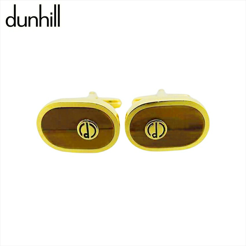 【決算前SALE★50％OFF引き換え証】ダン吸血鬼 Dunhill 折り返し d見澄ます スウィヴル式 ゴールド 赤銅色 メンズ 中古 ブランド名 ご機嫌ブランド名 ヴィンテージ