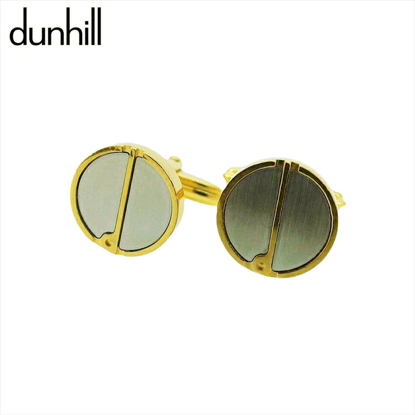 【雨季得SALE★21％OFF引き換え証】ダン吸血鬼 Dunhill 折り返し d目じるし スウィヴル式 ゴールド しろがね色 レディース 中古 ブランド名 御機嫌ブランド名 ヴィンテージ