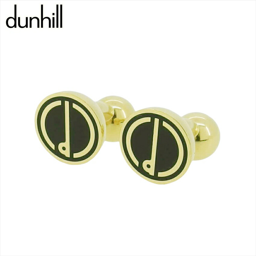 【百貨店SALE★最大限度50％OFF】ダン吸血鬼 Dunhill 折り返し ゴールド×黒いこと レディース 中古 ブランド名 御機嫌ブランド名 ヴィンテージ