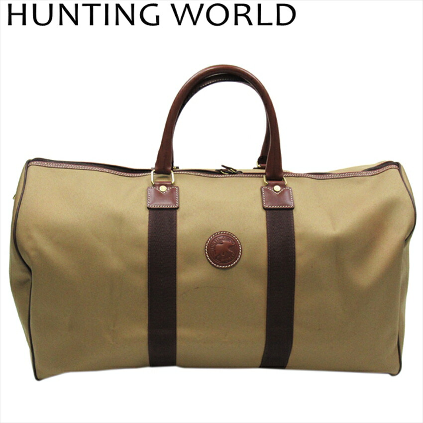 ハンティングワールド　ボストンバッグ Yahoo!オークション - 新品 未使用 HUNTING WORLD ハンティング