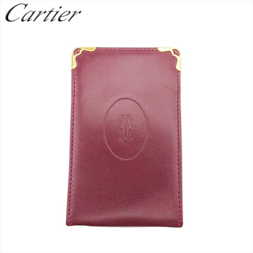 カルティエ　シガレットケース　レザー 楽天市場】Cartier カルティエ カボション シガレットケース