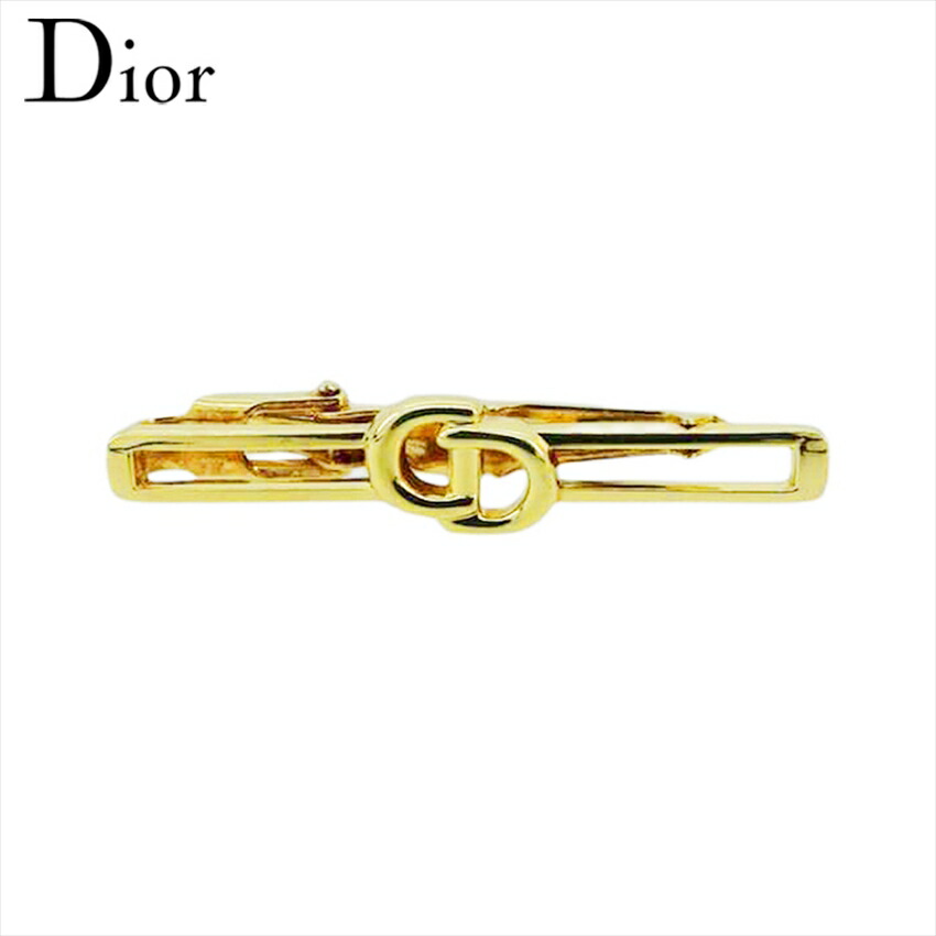 【Fashion Special Fair★24％OFFクーポン】ディオール Dior タイピン ゴールド メンズ 中古 ブランド ハイブランド ヴィンテージ