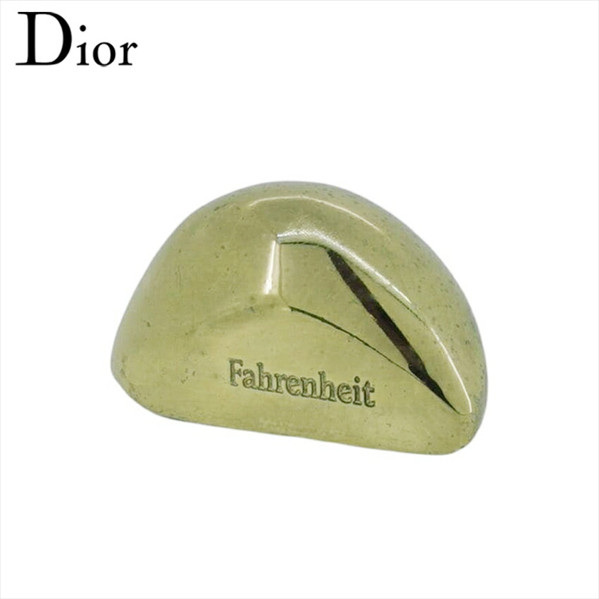 【新生活応援★29％OFFクーポン】ディオール Dior その他小物 　Fahrenheit ゴールド メンズ 中古 ブランド ハイブランド ヴィンテージ