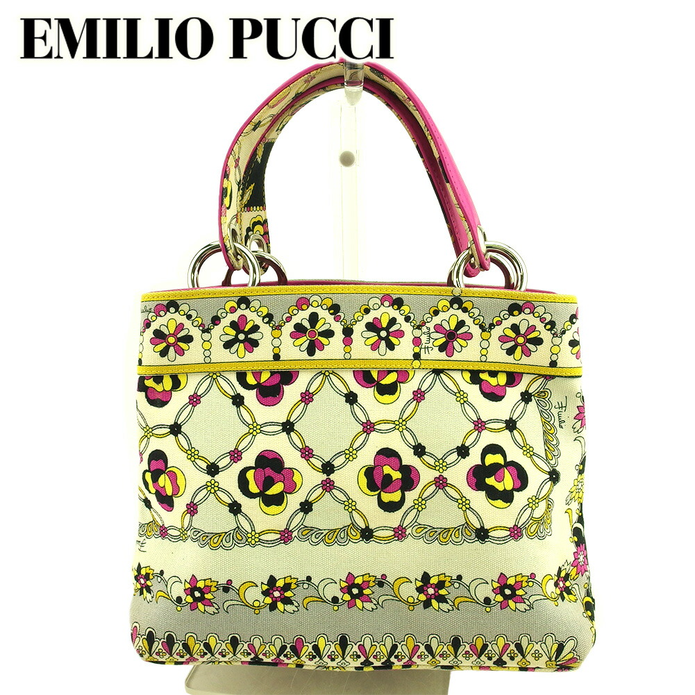 楽天市場】EMILIO PUCCI エミリオプッチ 中古品 USED-A 巾着式