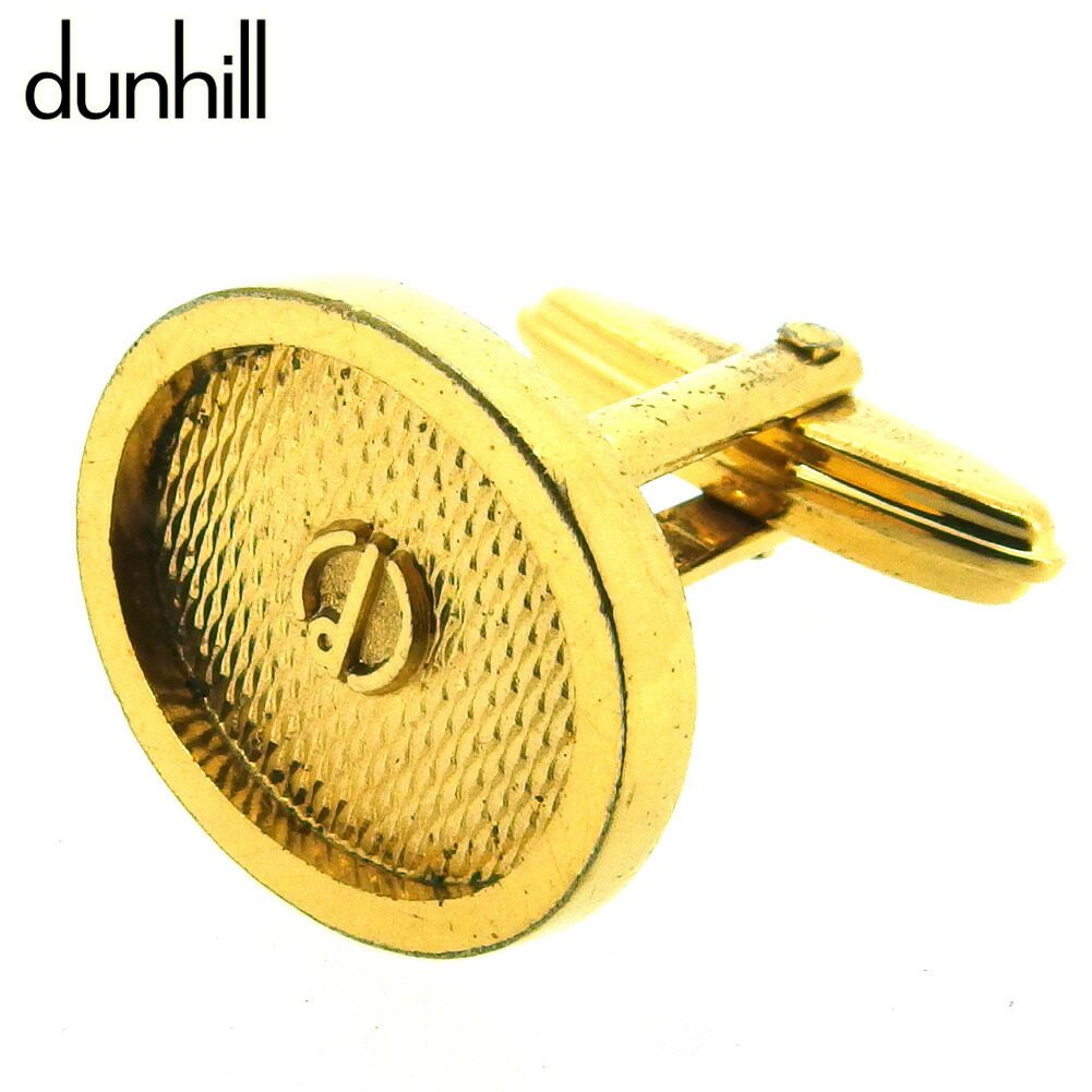 【月入れ替わり大売り出し★29％OFFクーポン券】ダン吸血鬼 Dunhill 折り返し 傍えのみ d目じるし スウィヴル式 ゴールド レディース 中古 ブランド名 御機嫌ブランド名 ヴィンテージ