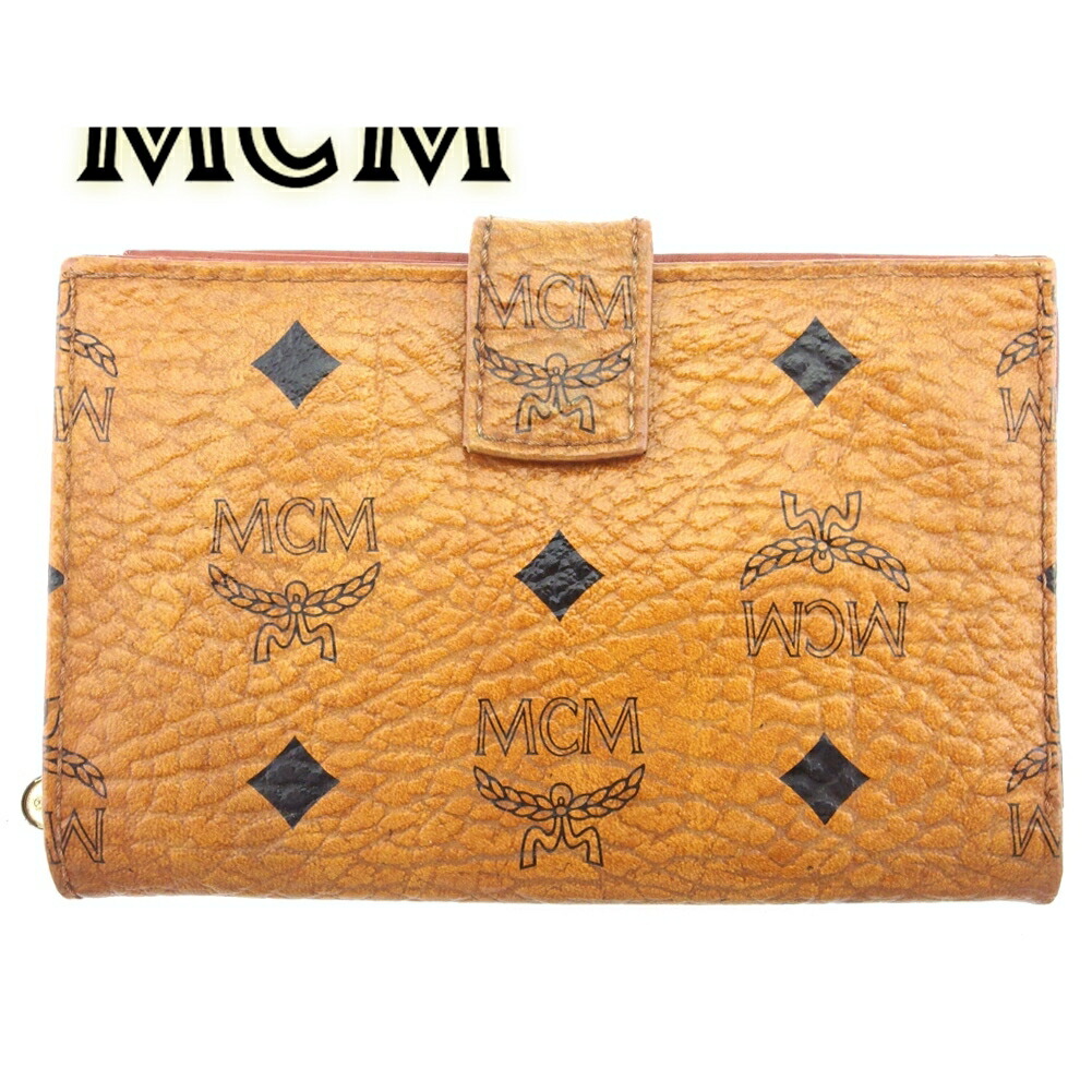 楽天市場】MCM エムシーエム 二つ折り財布 長財布 チェーン