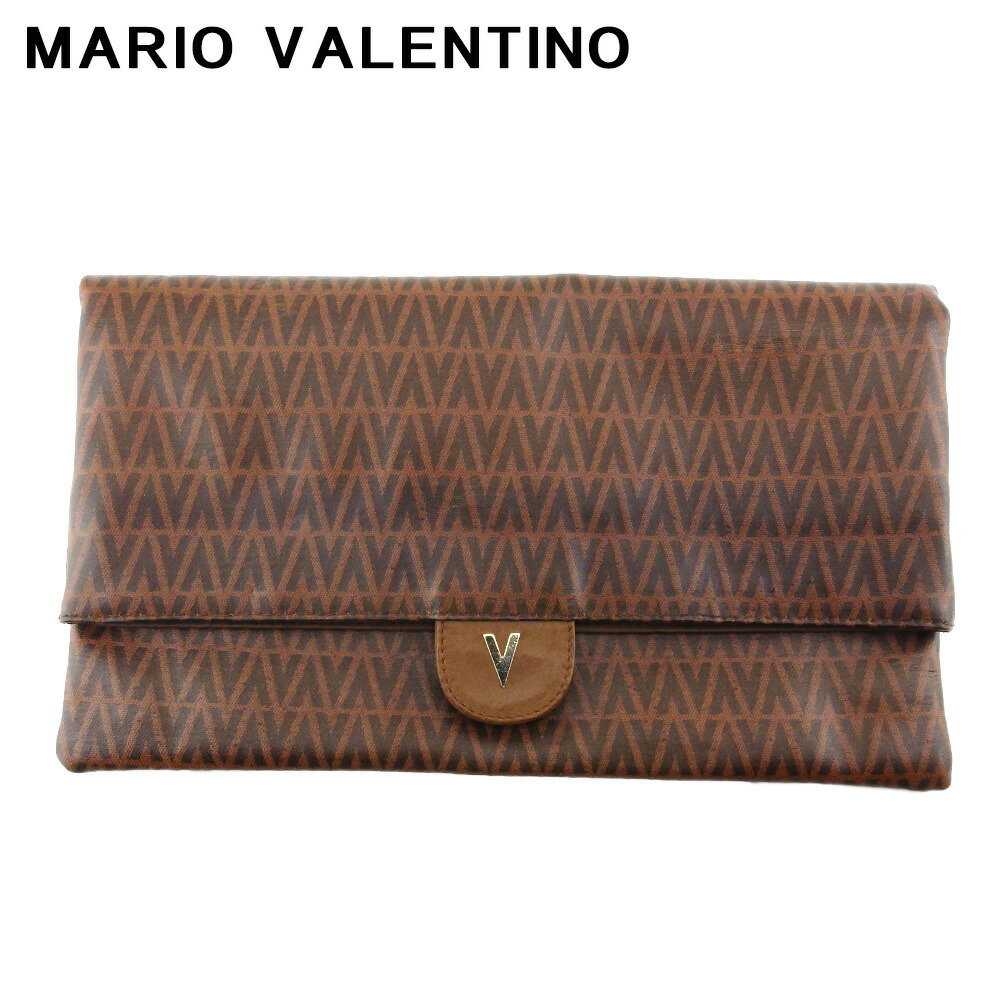 【百貨店SALE★最大限度50％OFF】マリオ・ヴァレンティノ MARIO VALENTINO クラッチペダル御徒面子 V見澄ます 赤銅色 ゴールド メンズ 中古 ブランド名 ご機嫌ブランド名 ヴィンテージ