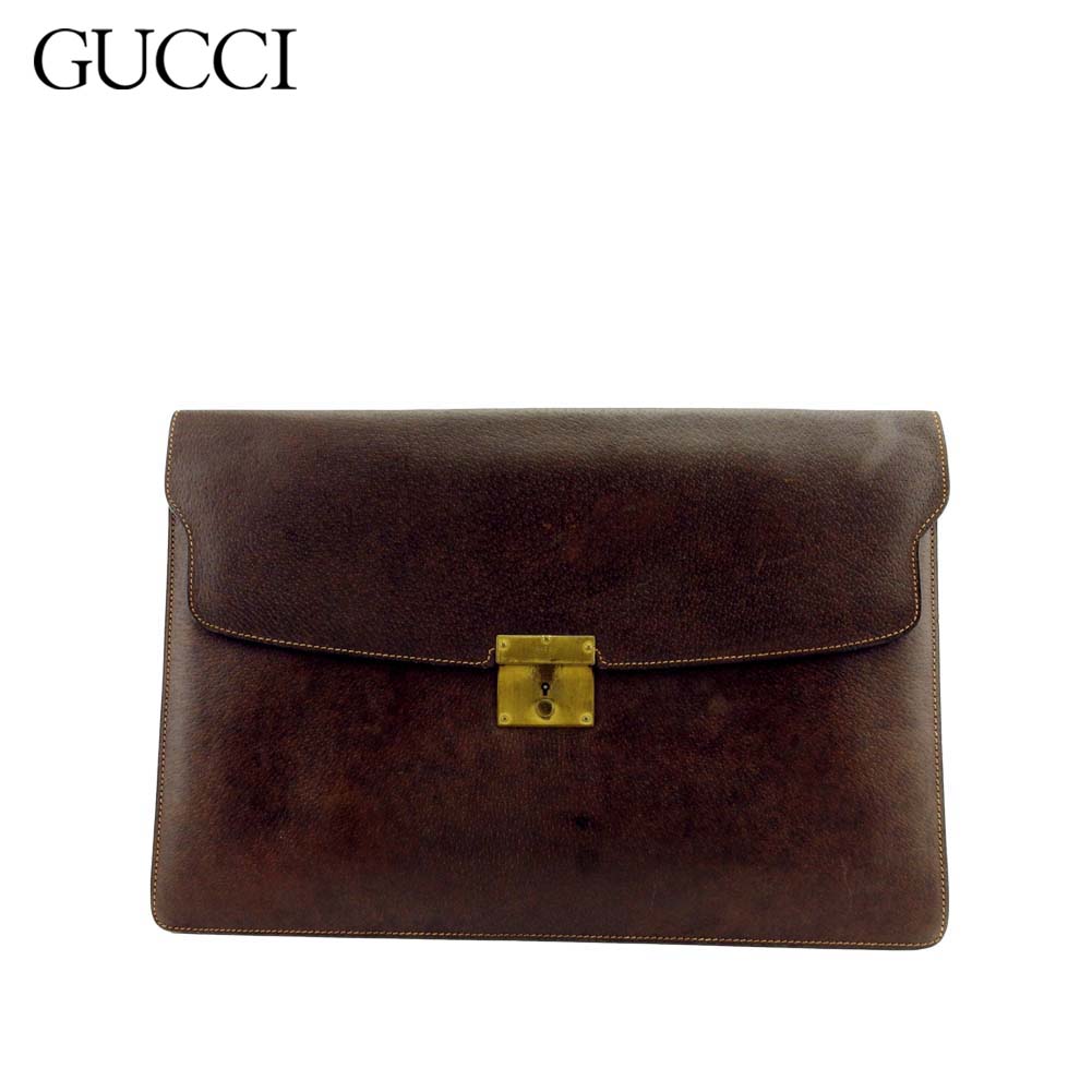 【月入れ替わり大売り出し★29％OFF引き換え証】グッチ GUCCI 商行為御徒面子 ロゴタイプ一皿 年寄りのグッチ 赤銅色 ゴールド メンズ 中古 ブランド名 ご機嫌ブランド名 ヴィンテージ