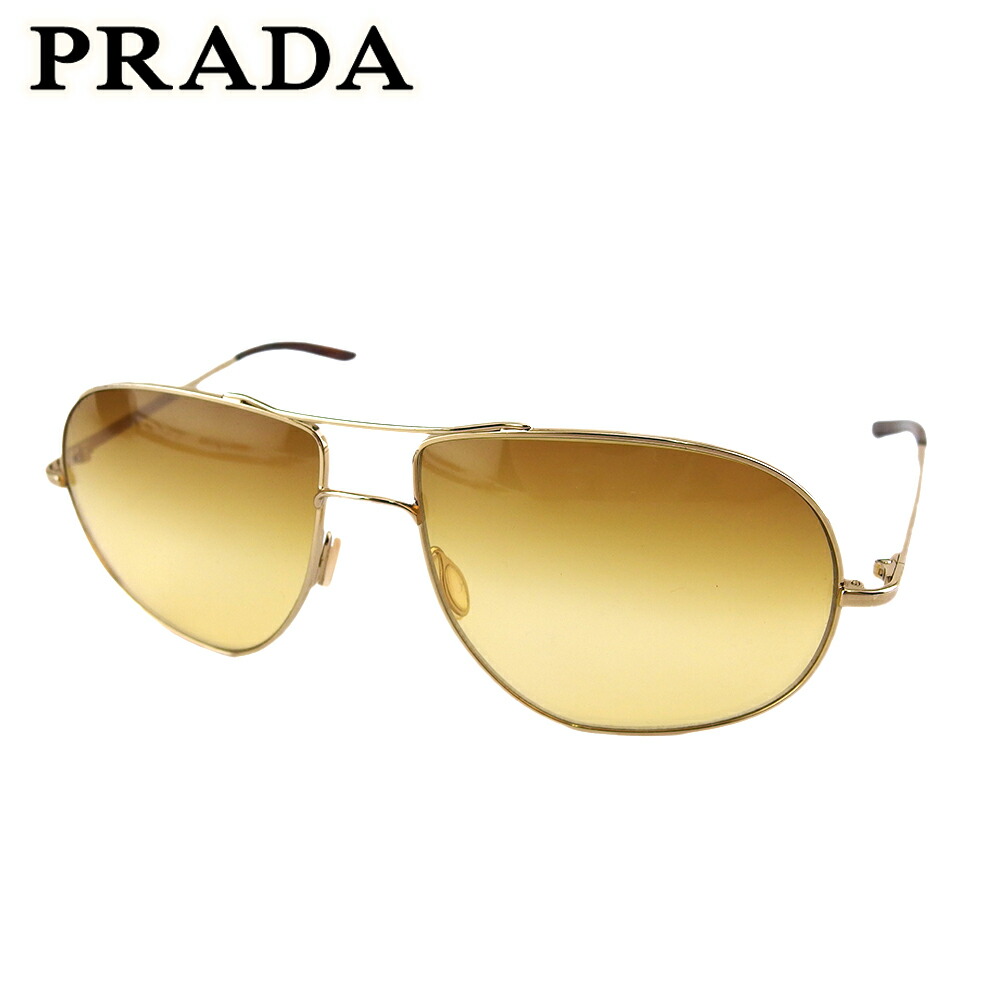PRADA ミニマルバロック SPR270 サングラス プラダ ミニマル バロックシリーズ サングラス ブラウン SPR 27N