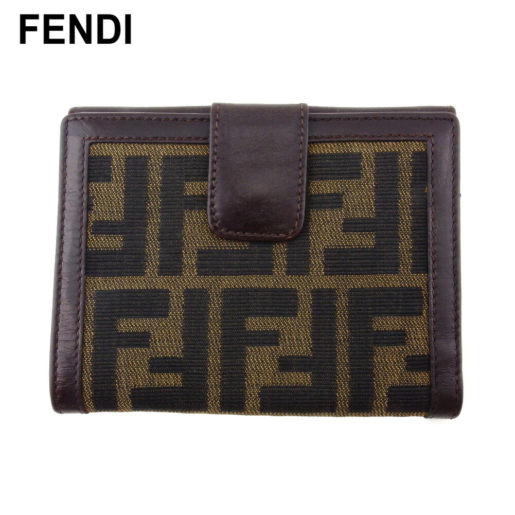 【箱袋付き✨️】 FENDI レザー バレッタ ヘアピン 本革 フェンディ FENDI フェンディ ズッカ3WAYバケット 7VA472A9U9F08VB レザー