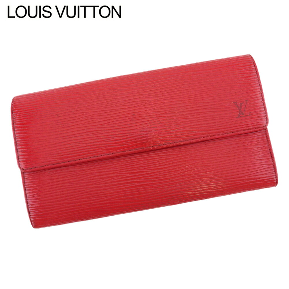 ルイヴィトン エピ カスティリアンレッド ポルトモネサーンプル LOUIS VUITTON ルイヴィトン エピ ポルトモネ・ビエ・トレゾール
