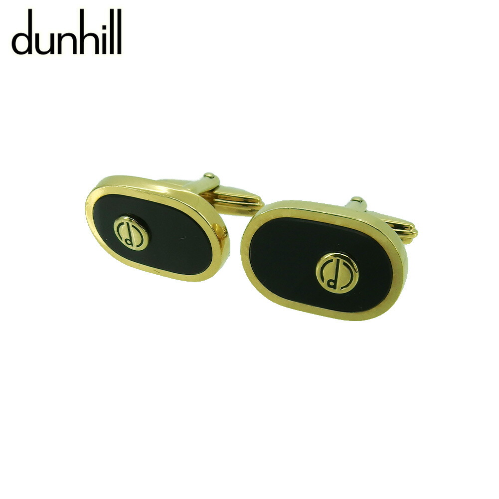 【月入れ替わり大売り出し★29％OFF引き換え証】ダン吸血鬼 Dunhill 折り返し d見澄ます スウィヴル式 ゴールド 黒いこと メンズ 中古 ブランド名 ご機嫌ブランド名 ヴィンテージ