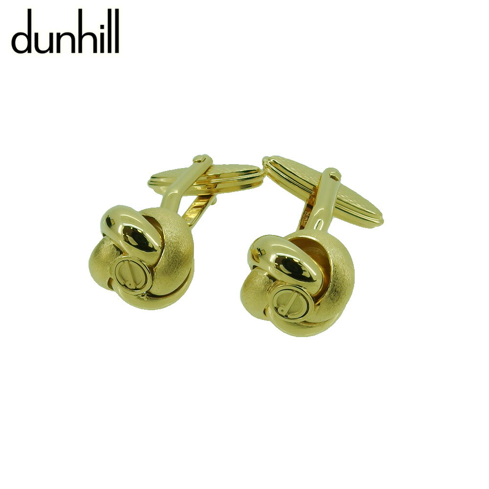 【百貨店SALE★最大限度50％OFF】ダン吸血鬼 Dunhill 折り返し d目じるし スウィヴル式 ゴールド メンズ 中古 ブランド名 御機嫌ブランド名 ヴィンテージ