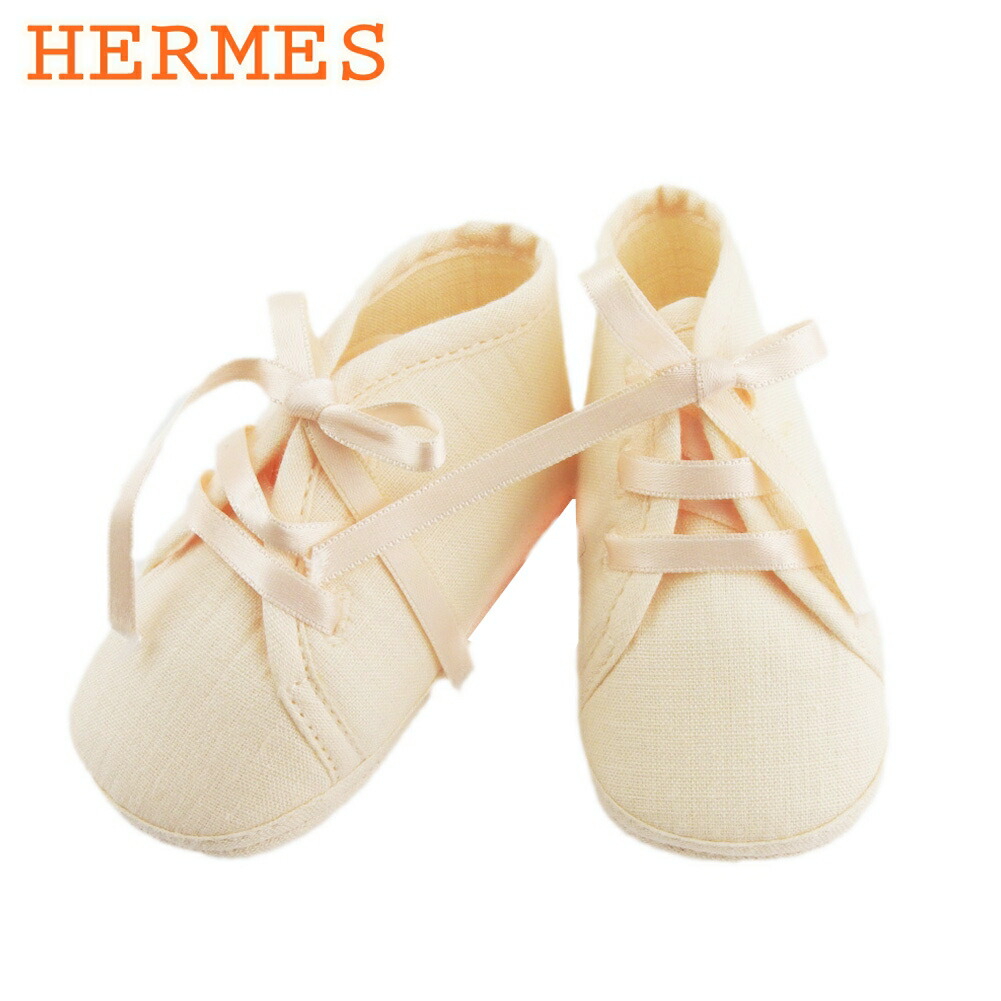 楽天市場】【未使用品】HERMES エルメス ベビーシューズ