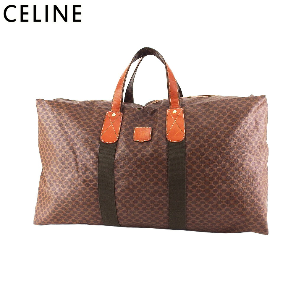 CELINE セリーヌ ボストンバッグ マカダム柄 南京 M14 楽天市場】CELINE セリーヌ マカダム柄 M14 ボストン ボストン