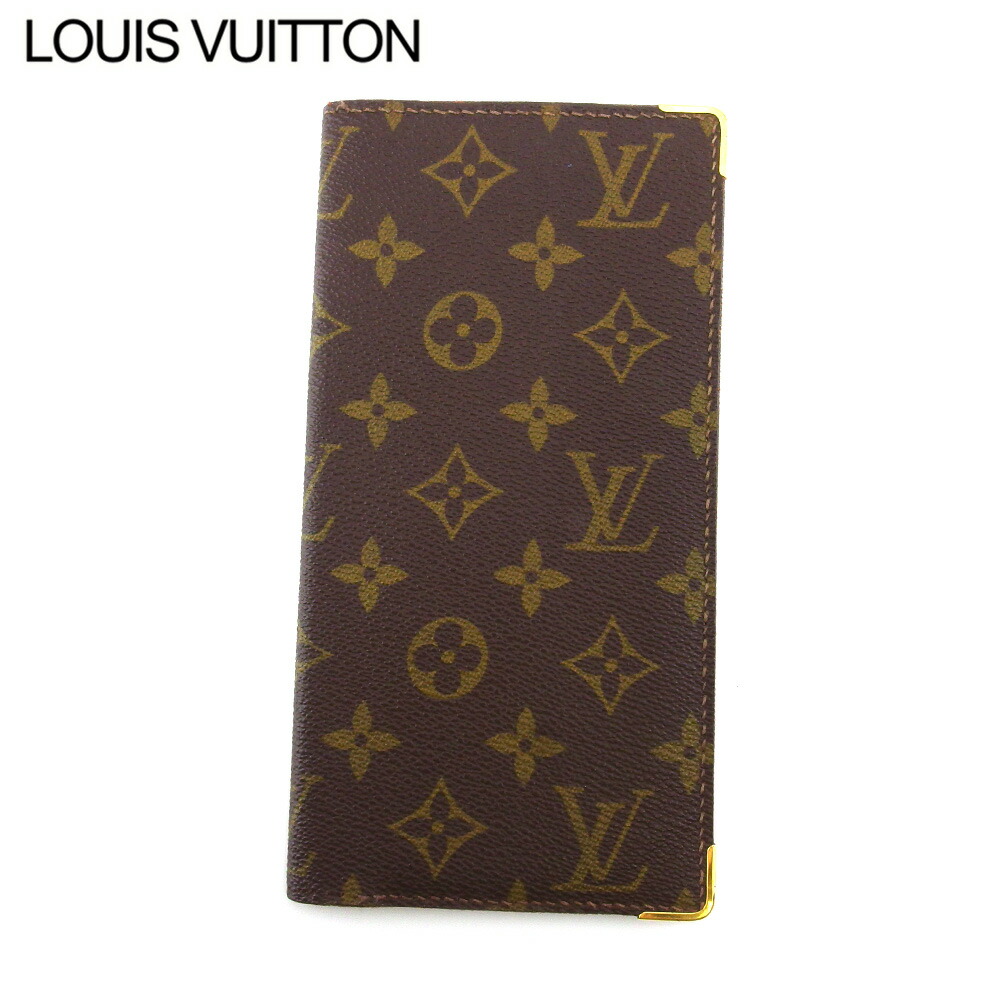 【雨季得SALE★21％OFFクーポン券】ルイ・ヴィトン LOUIS VUITTON 紙入れ モノグラム ヴィンテージ 赤銅色 ベージュ ゴールド レディース 中古 ブランド名 ご機嫌ブランド名 ヴィンテージ