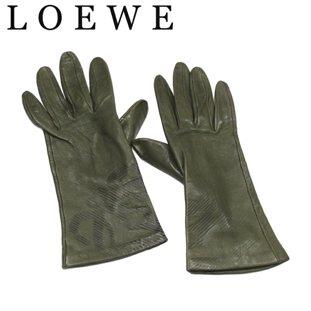 楽天市場】ロエベ/LOEWE 手袋 メンズ シープスキン グローブ キャメル