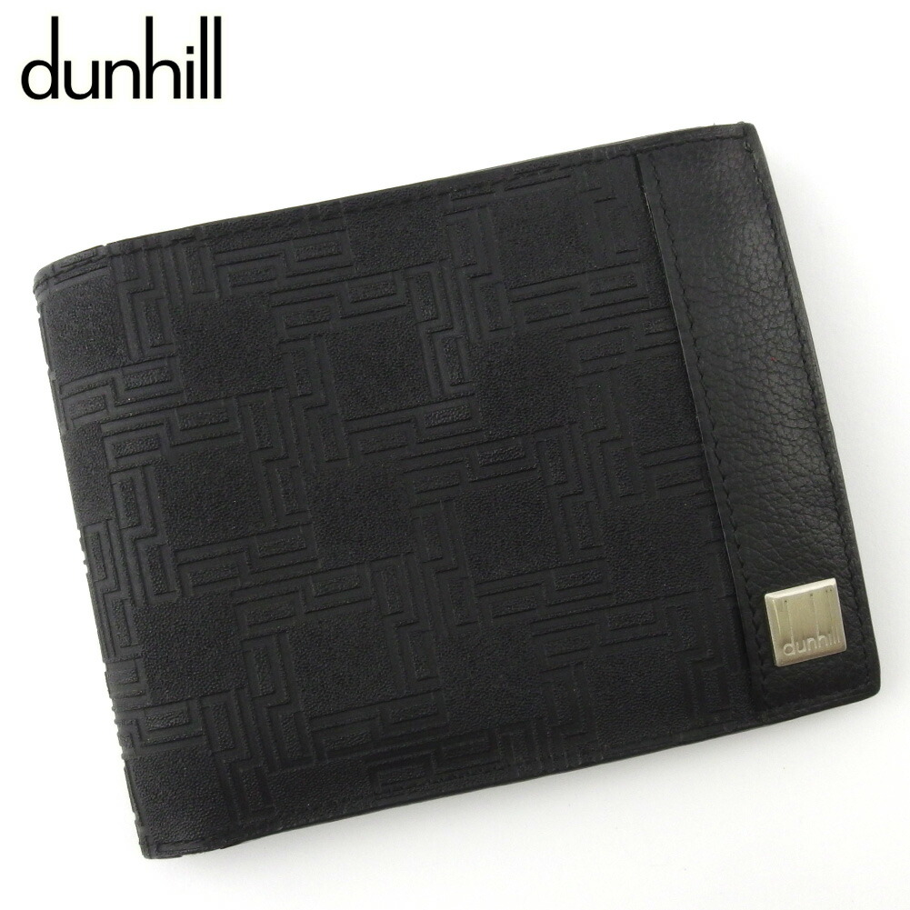 dunhill 二つ折り財布 ネイビー バーガンディ dunhill ダンヒル 二つ折り財布 メンズ CADOGAN カドガン レザー