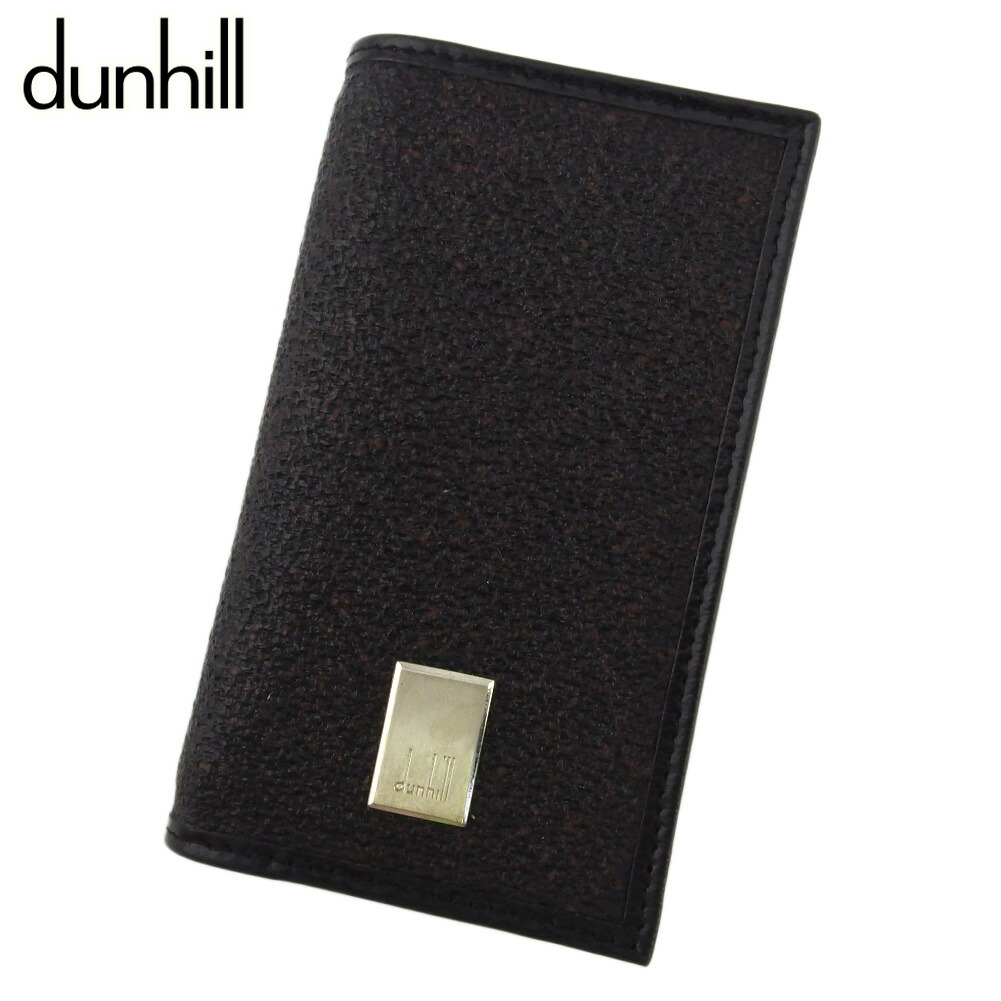 【新生活応援★29％OFFクーポン】ダンヒル Dunhill キーケース サイドカー ブラウン シルバー メンズ 中古 ブランド ハイブランド ヴィンテージ