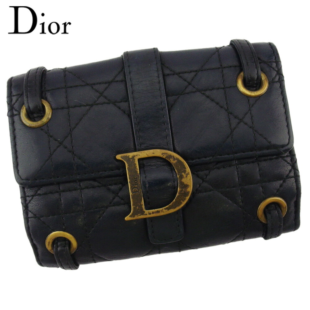 楽天市場】ディオール Dior 二つ折り財布 トロッター ロゴ