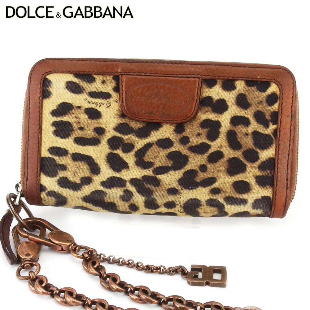 ドルチェアンドガッバーナ タイトスカート ハラコ レオパード 40 ブラウン Dolce & Gabbana ドルチェ＆ガッバーナ レオパード ドレス
