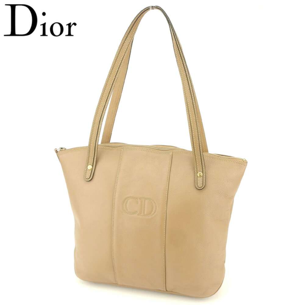Dior トートバッグ ベージュ ゴールド　ノベルティ中古 Dior トートバッグ ベージュ ゴールド ノベルティ中古 楽天市場