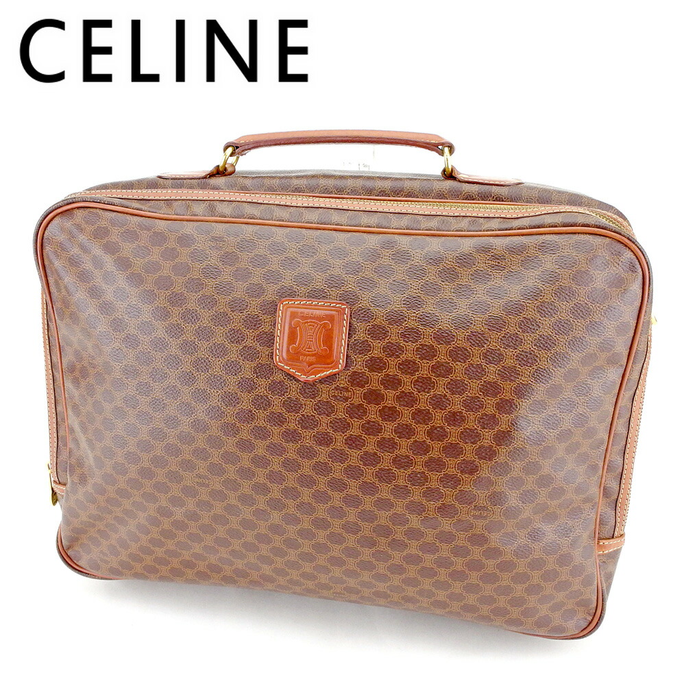 【美品】CELINE ブリーフケース ダークブラウン ブラック ビジネスバッグ セリーヌ CELINE 黒 ブリーフケース ビジネスバッグ ほぼ未使用