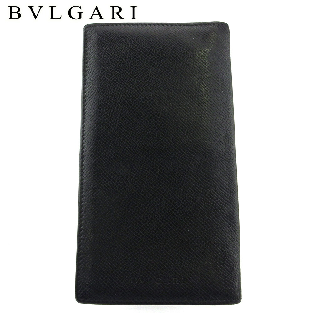 【月代わりの人大売り出し★29％OFFクーポン券】ブル小峡谷 BVLGARI 紙入れ クラシコ 黒いこと メンズ 中古 ブランド名 ご機嫌ブランド名 ヴィンテージ