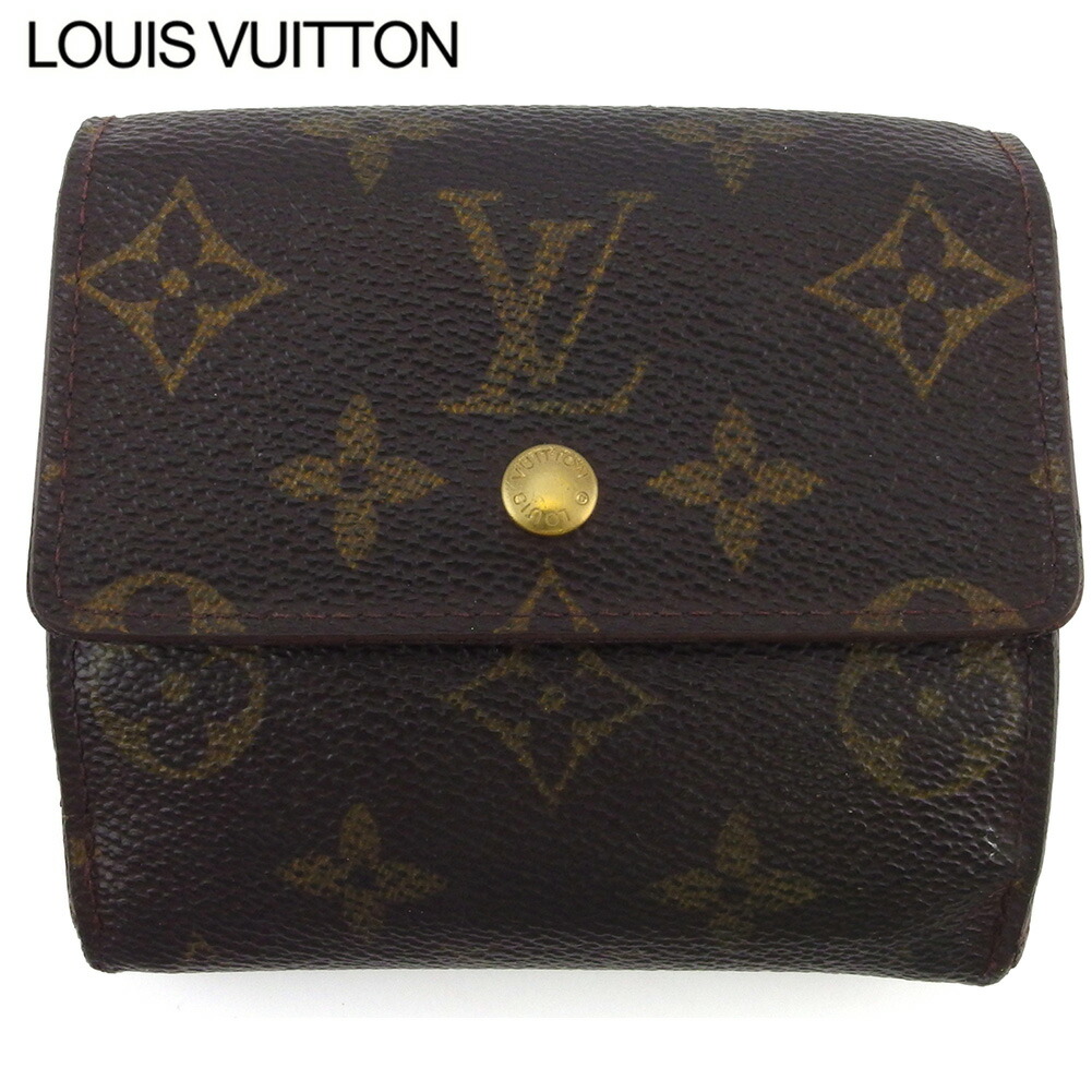 楽天市場】ルイヴィトン Wホック財布 モノグラム ポルトモネ ビエ