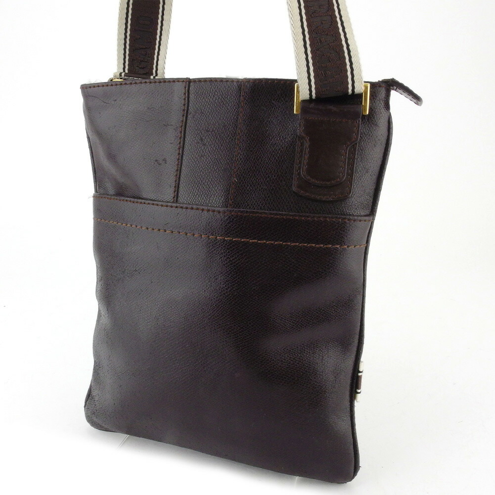 【週日制限事項SALE★24％OFF引き換え証】サルヴァトーレフェラガモ Salvatore Ferragamo ショルダーバッグ 赤銅色 メンズ 中古 ブランド名 御機嫌ブランド名 ヴィンテージ