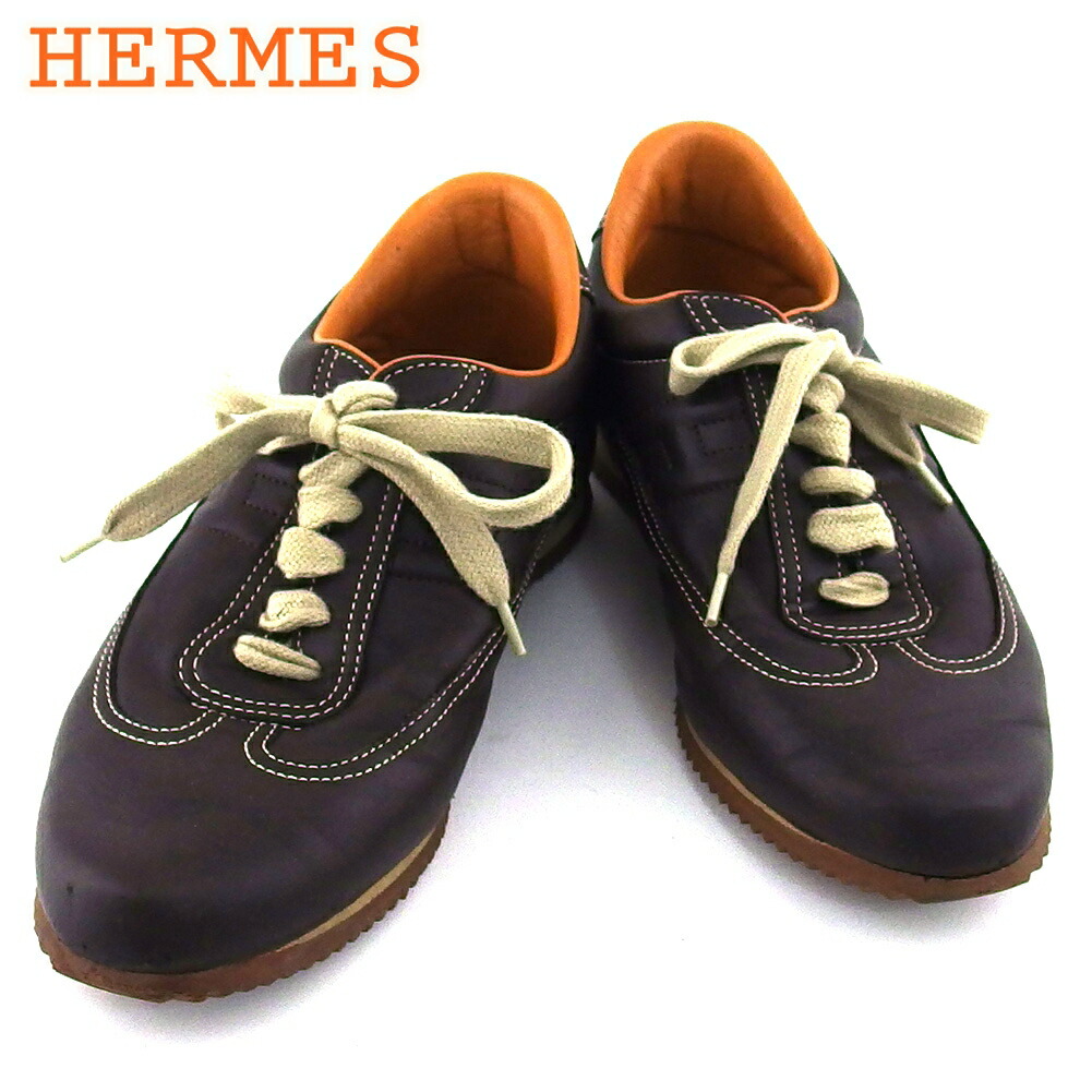 美品☆正規品☆エルメス　スエード　シューズ　26 楽天市場】エルメス HERMES クイック スニーカー 靴 スエード