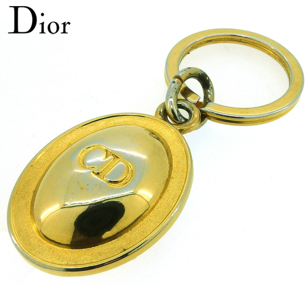 【Fashion Special Fair★29％OFFクーポン】ディオール Dior キーリング CDマーク ゴールド メンズ 中古 ブランド ハイブランド ヴィンテージ
