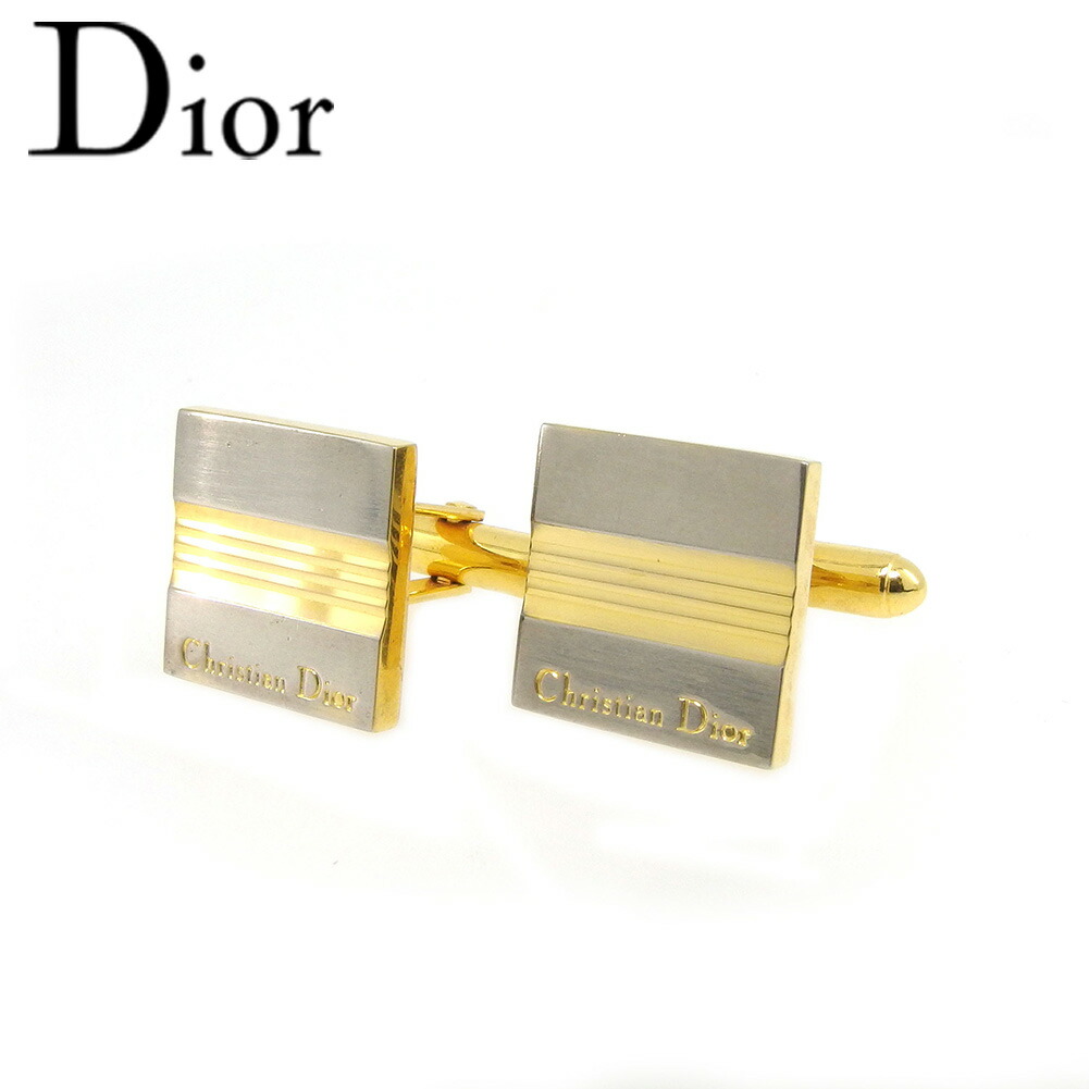 【雨季得SALE★21％OFF引き換え証】クリスチャンディオール Dior 折り返し ロゴタイプ ゴールド メンズ 中古 ブランド名 御機嫌ブランド名 ヴィンテージ