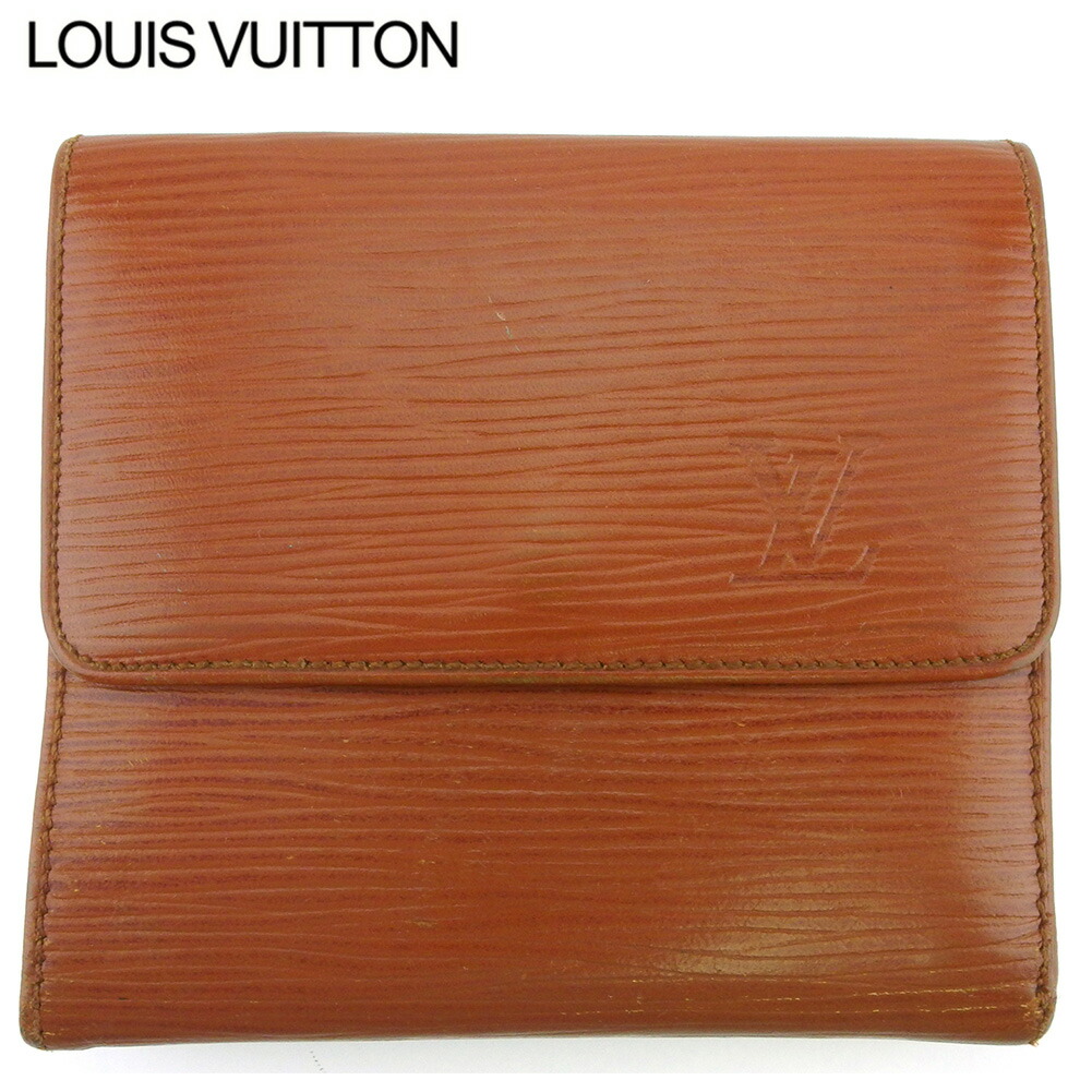 【雨季得SALE★21％OFFクーポン券】ルイ・ヴィトン LOUIS VUITTON 二つ折り紙入れ エピ マルティエ目じるし 赤銅色 レディース 中古 ブランド名 ご機嫌ブランド名 ヴィンテージ
