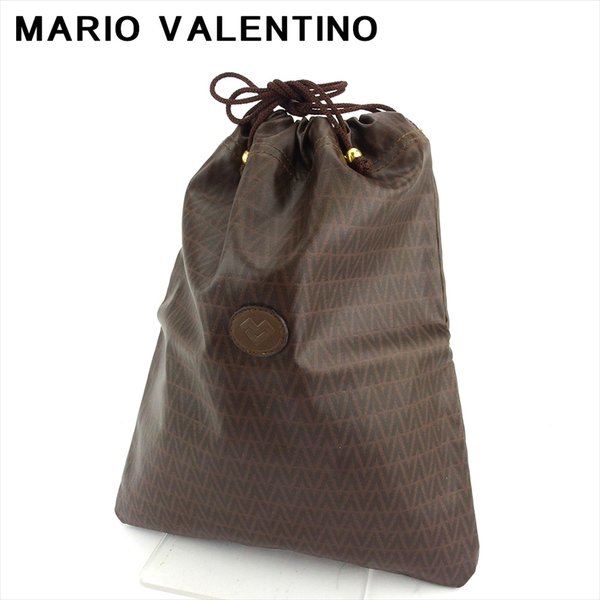 【Fashion Special Fair★24％OFFクーポン】マリオ・ヴァレンティノ MARIO VALENTINO その他小物 MVマーク ブラウン ゴールド メンズ 中古 ブランド ハイブランド ヴィンテージ