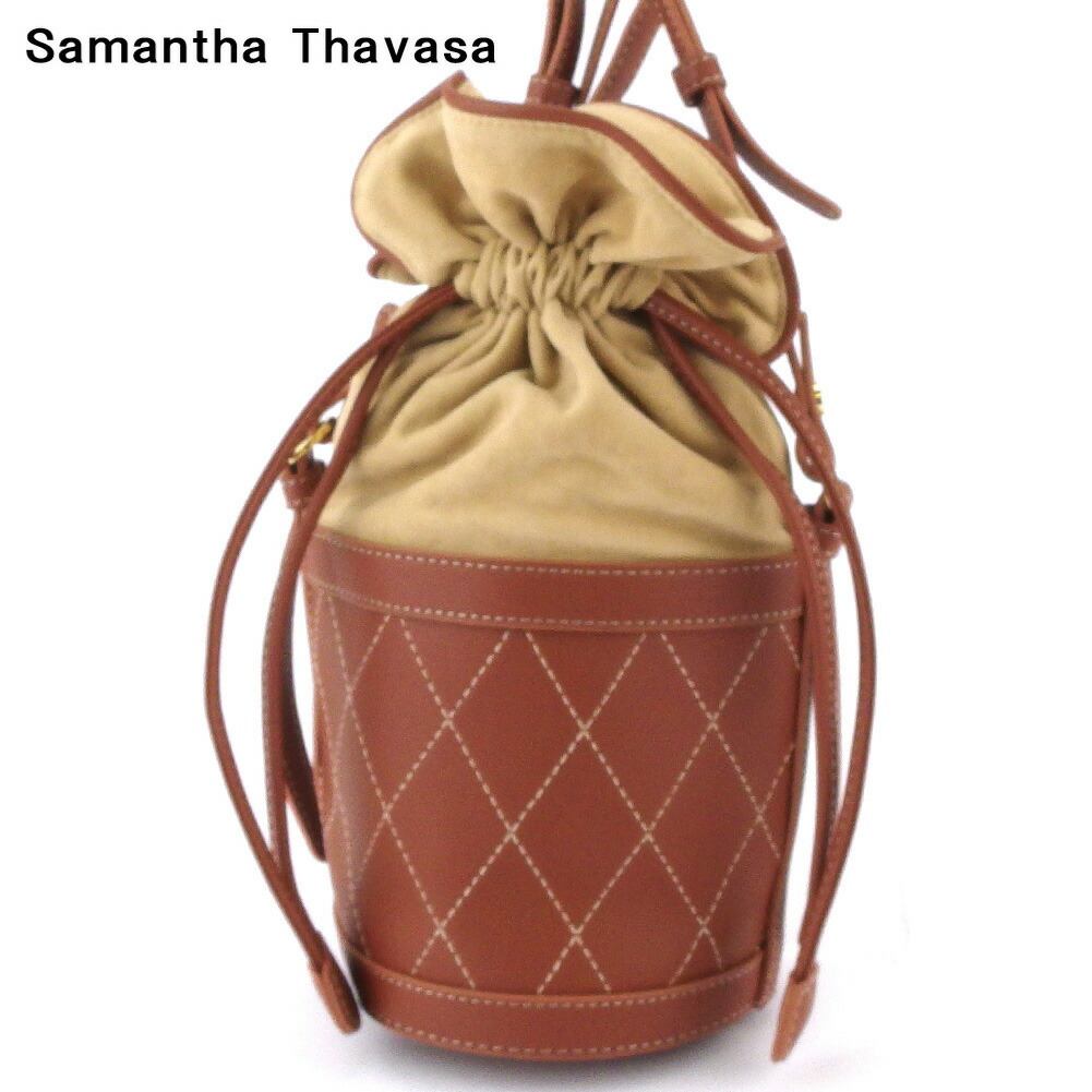 【雨季得SALE★21％OFFクーポン券】サマンサタバサ Samantha Thavasa ショルダーバッグ 赤銅色 ベージュ メンズ 中古 ブランド名 ご機嫌ブランド名 ヴィンテージ