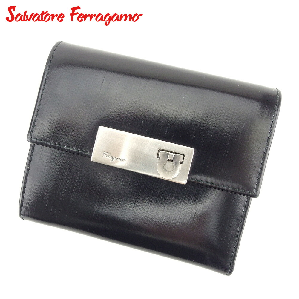 楽天市場】サルヴァトーレ フェラガモ Ferragamo 三つ折り 財布 228083
