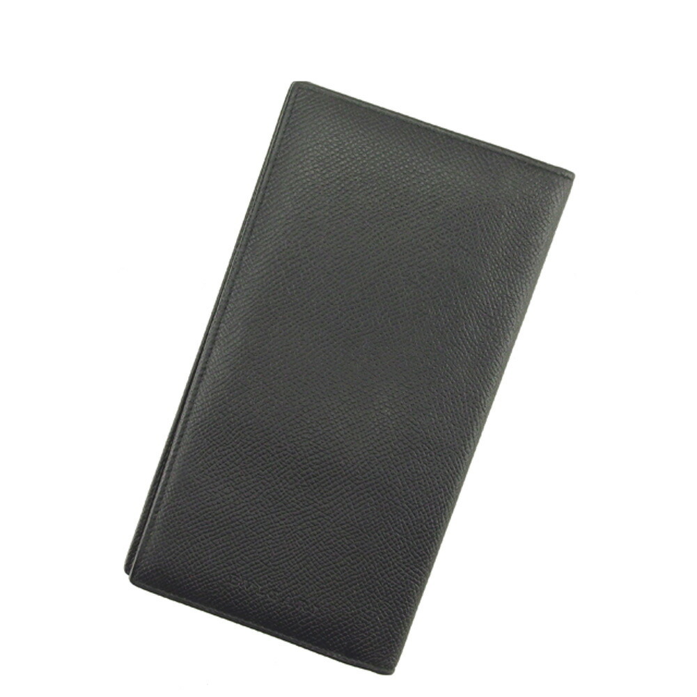 【土日BIG SALE★27％OFF引き換え証】ブル小峡谷 BVLGARI 紙入れ クラシコ 黒いこと レディース 中古 ブランド名 ご機嫌ブランド名 ヴィンテージ