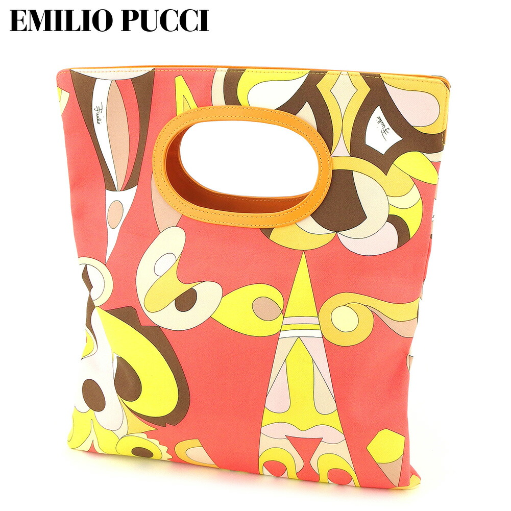 楽天市場】【バッグ】EMILIO PUCCI エミリオ プッチ トートバッグ