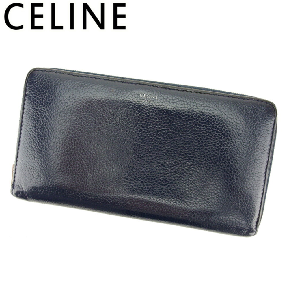 【月代わりの人大売り出し★29％OFFクーポン券】セリーヌ CELINE 長紙入れ 米国海軍 レディース 中古 ブランド名 ご機嫌ブランド名 ヴィンテージ