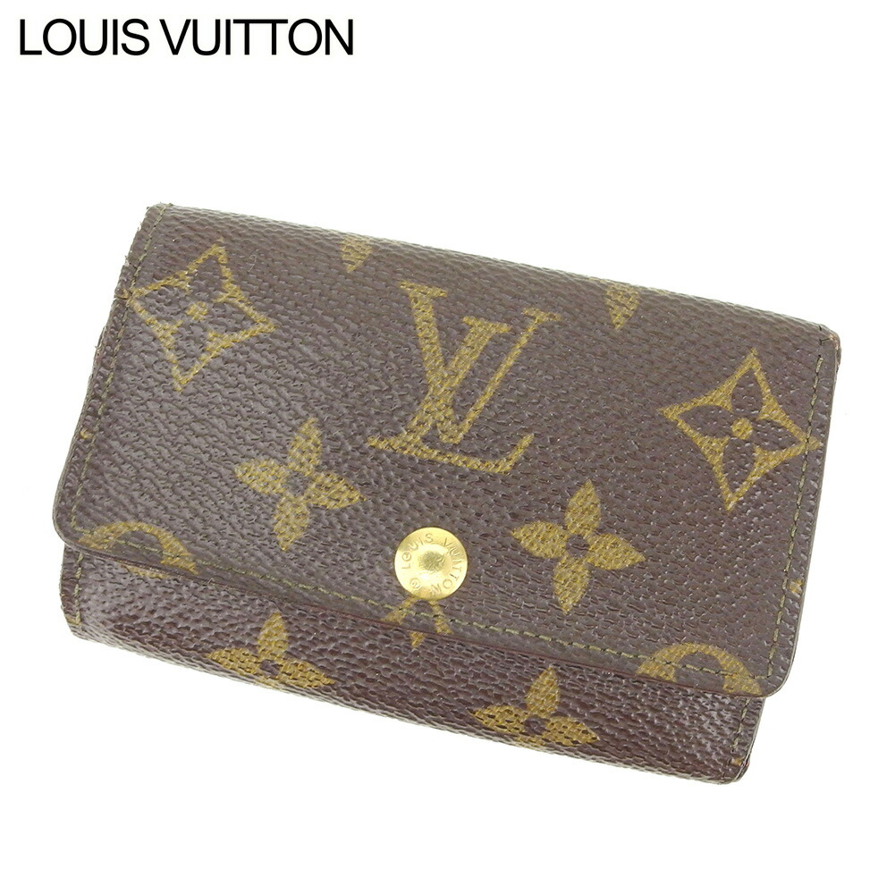 【お買い物マラソン★30％OFFクーポン】ルイ・ヴィトン LOUIS VUITTON キーケース モノグラム ミュルティクレ6 ブラウン メンズ 中古 ブランド ハイブランド ヴィンテージ
