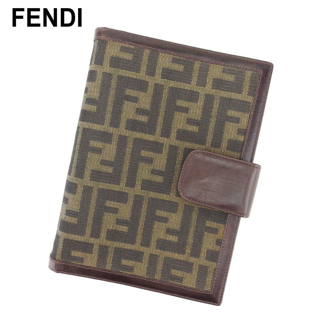 【月入れ替わり大売り出し★29％OFF引き換え証】フェンディ FENDI 万覚え帳取りまかなう ズッカ 赤銅色 ベージュ 黒いこと メンズ 中古 ブランド名 ご機嫌ブランド名 ヴィンテージ