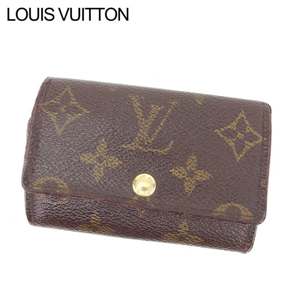 【お買い物マラソン★30％OFFクーポン】ルイ・ヴィトン LOUIS VUITTON キーケース モノグラム ミュルティクレ6 ブラウン メンズ 中古 ブランド ハイブランド ヴィンテージ